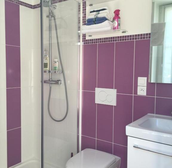 סטודיו סטנדרט עם מרפסת, Au Jardin Des Deux Ponts