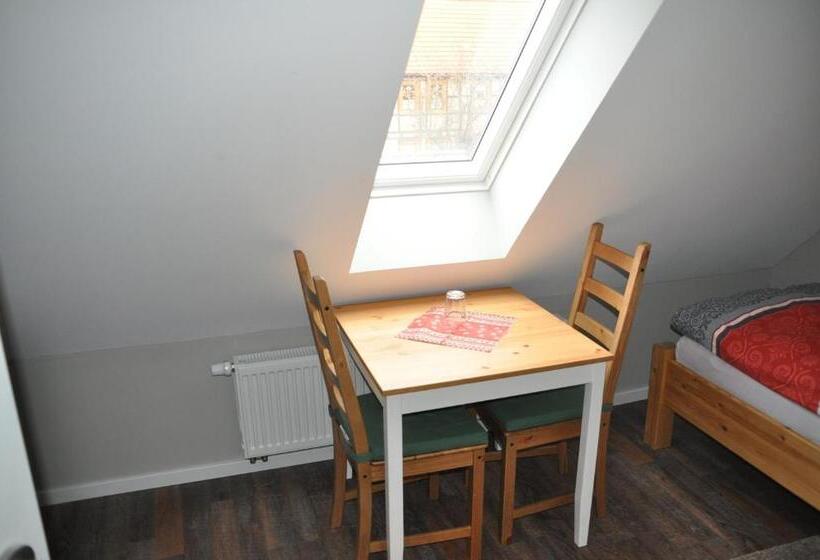 Номер Стандарт Индивидуальный Совместная Ванная, Pension Victoria Halberstadt