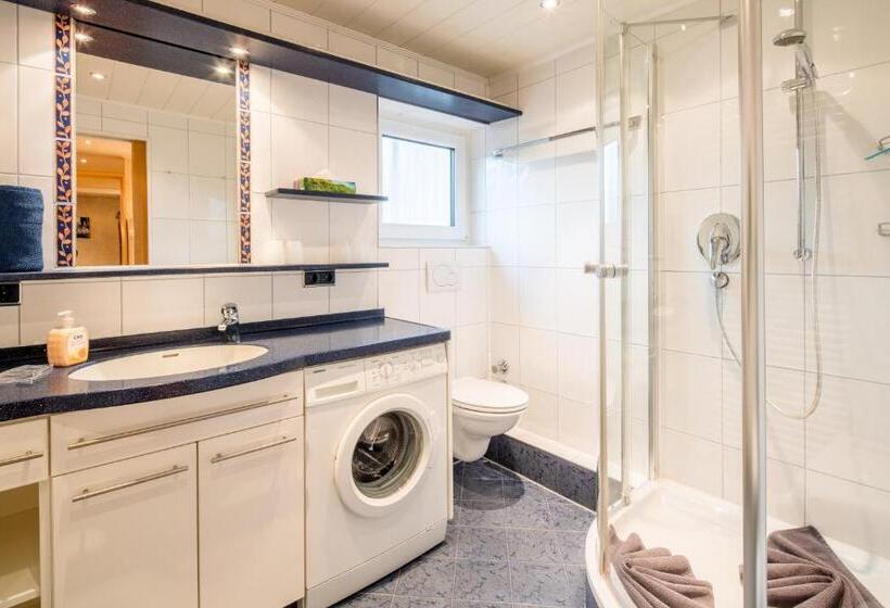 شقة غرفتين نوم مزودة بشُرفة, Ferienhotel Sonnenheim