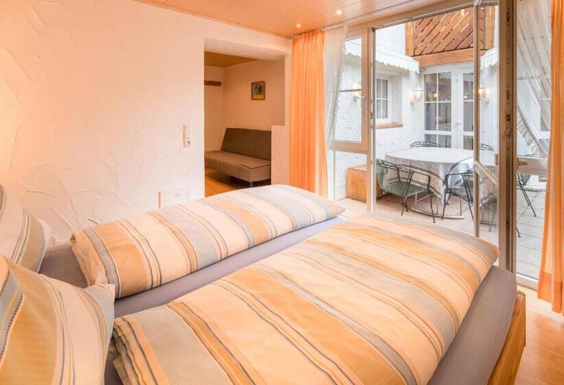 شقة ديلوكس غرفتين نوم, Ferienhotel Sonnenheim