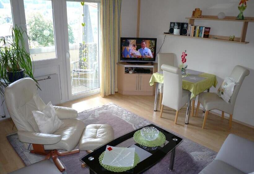 Апартаменты 1 Спальня с Балконом, Pension / Fw Gästehaus Stern