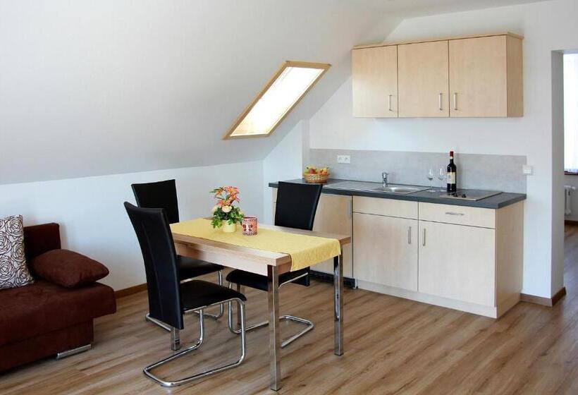 חדר סטנדרט עם מרפסת, Schwarzwald Pension Fechtig