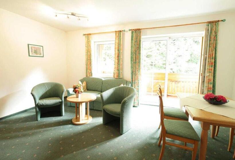 Апартаменты 2 Спальни с Балконом, Aparthotel Alpenpark