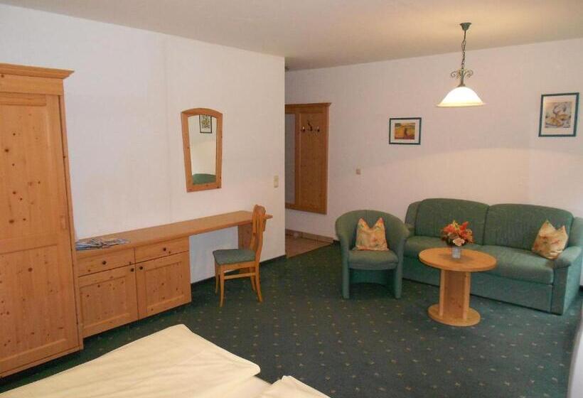 발코니가 있는 2 베드룸 아파트, Aparthotel Alpenpark