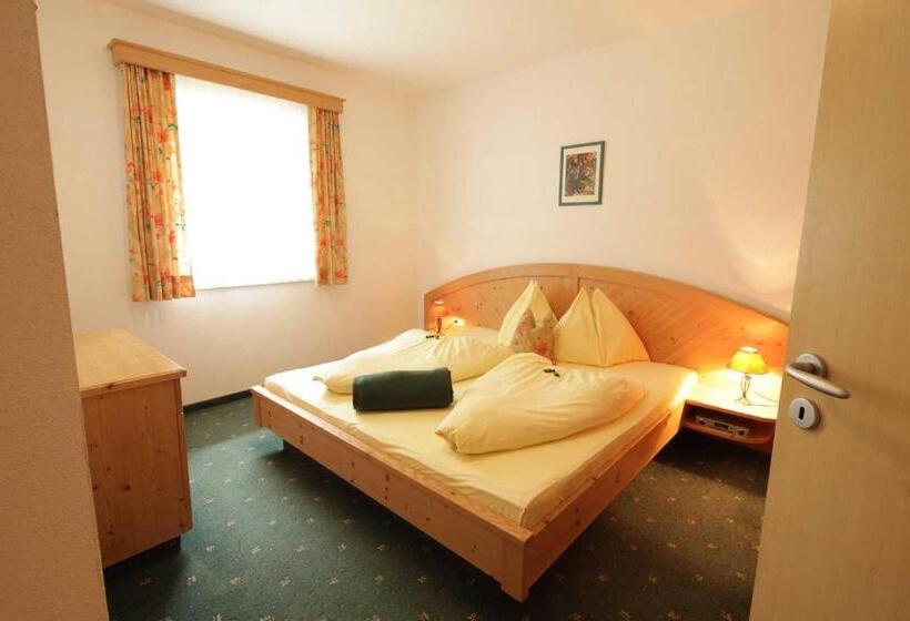 발코니가 있는 2 베드룸 아파트, Aparthotel Alpenpark