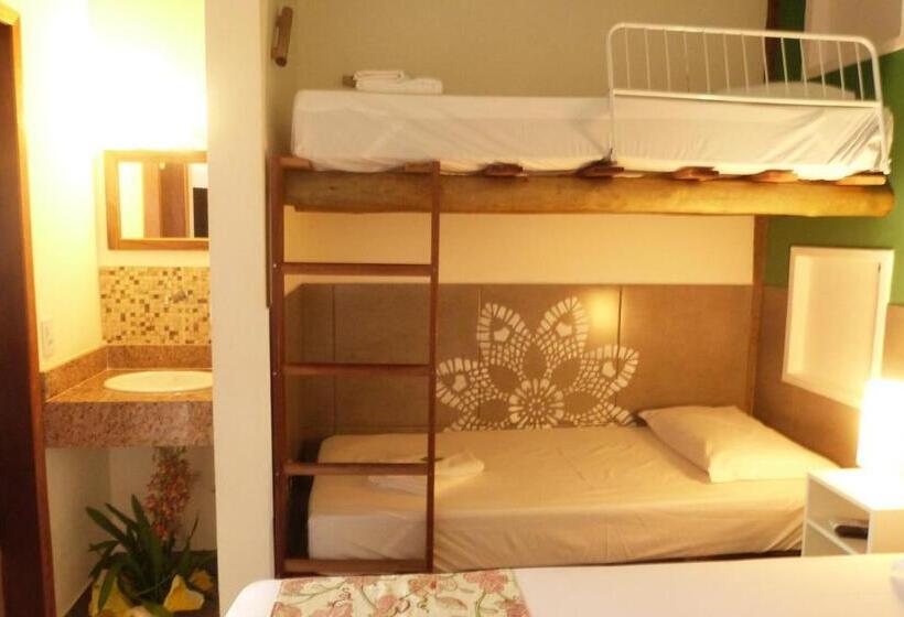 Dört Kişilik Standart Oda, Pousada Tres Marias Ilhabela