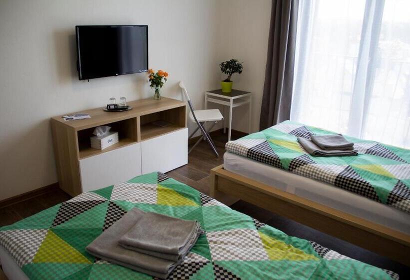 带观景的标准间, Penzion Cafe Na Svahu