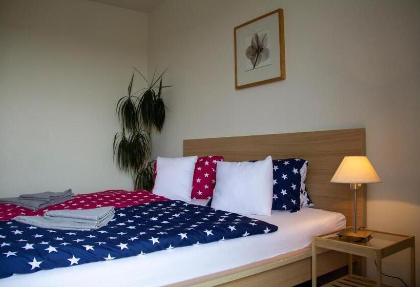 带观景的豪华间, Penzion Cafe Na Svahu