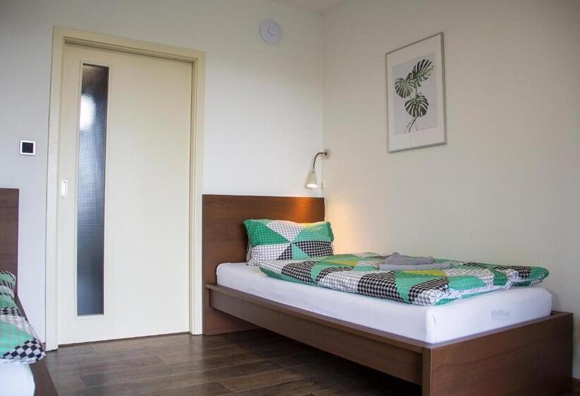 标准间带露台, Penzion Cafe Na Svahu