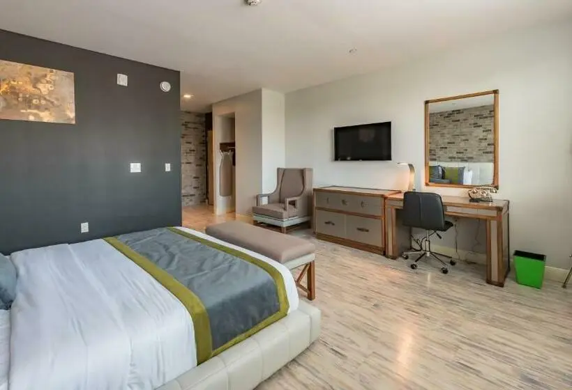 اتاق استاندارد با تخت بزرگ برای معلولان, Lexen Hotel   North Hollywood Near Universal Studios