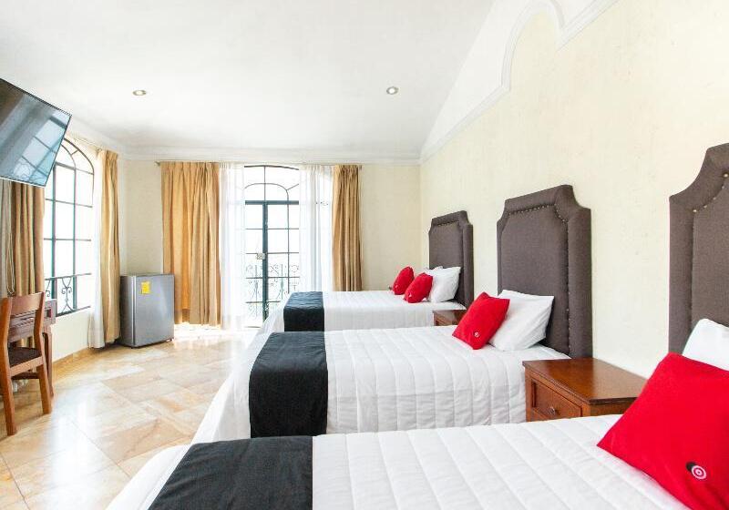 اتاق استاندارد چهار تخته, Capital O Hotel San Jose, San Luis Potosi