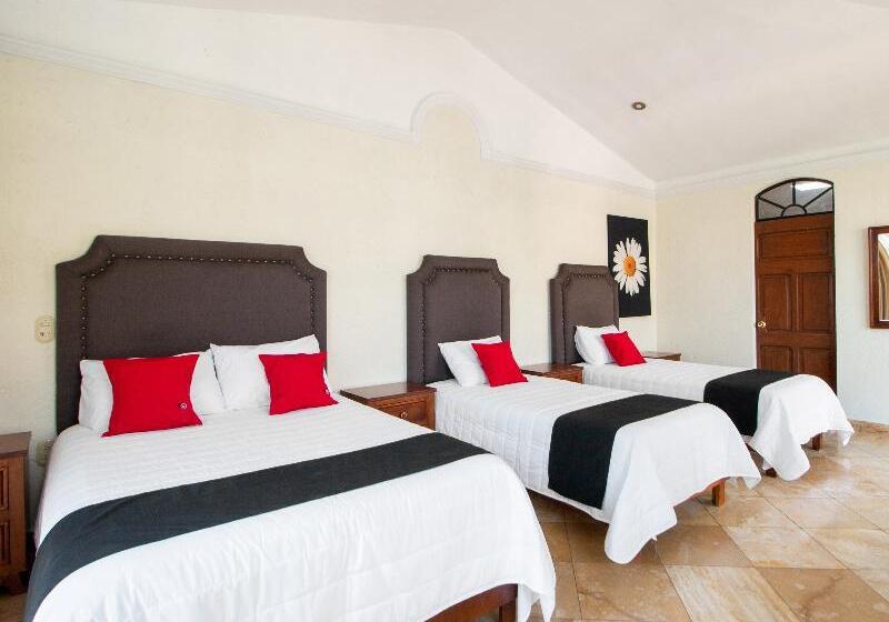 اتاق استاندارد چهار تخته, Capital O Hotel San Jose, San Luis Potosi