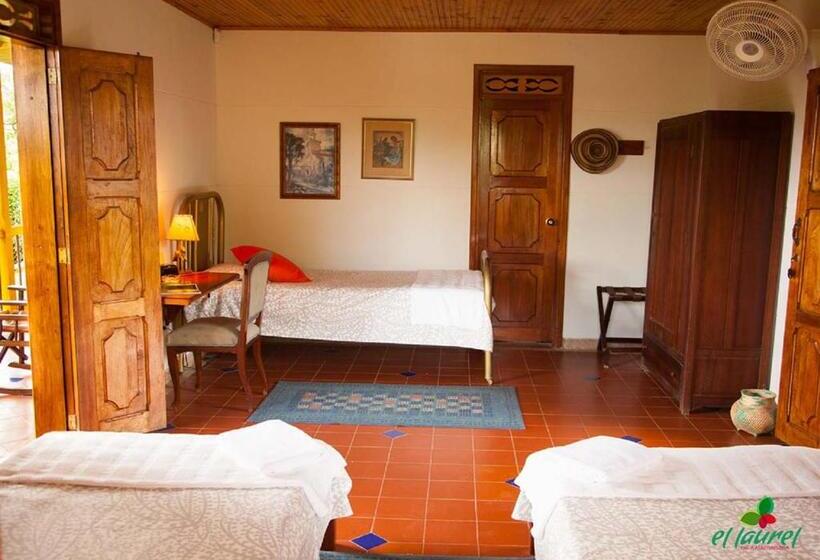 اتاق استاندارد سه نفره, El Laurel Finca Agroturistica