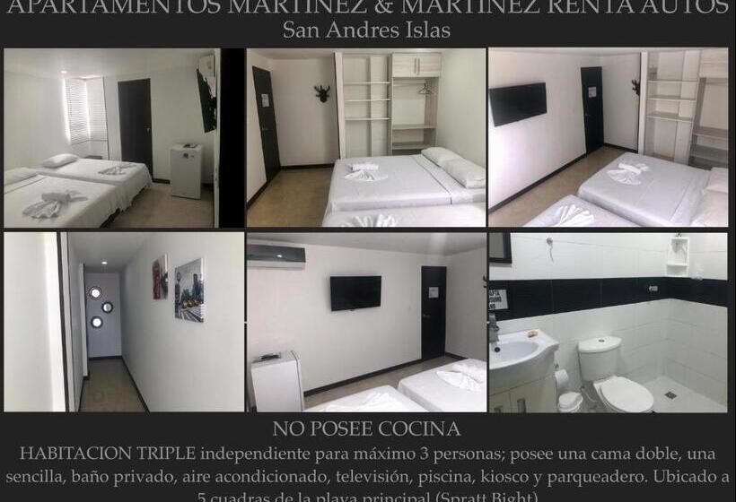 اتاق استاندارد سه نفره, Apartamentos Martinez