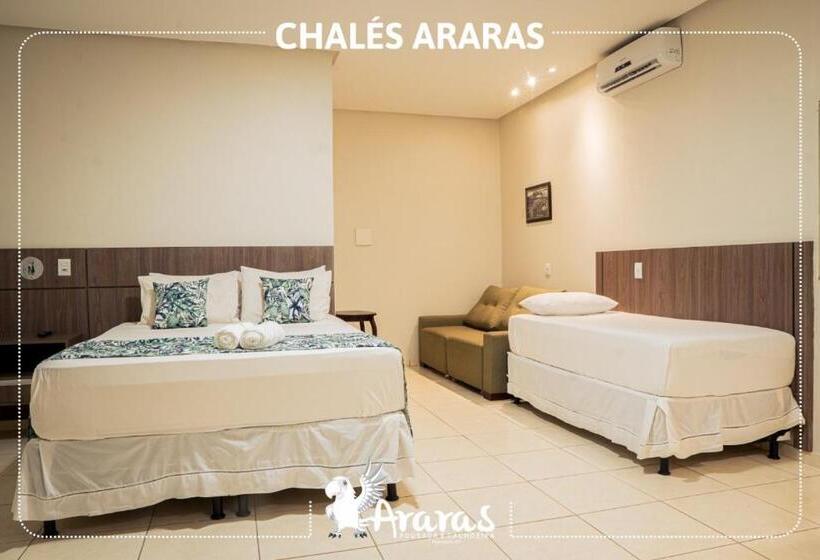 3 Bett Superior Zimmer, Pousada Renascer Park