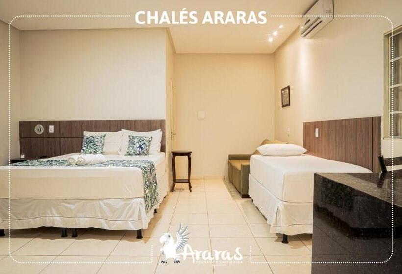 3 Bett Superior Zimmer, Pousada Renascer Park
