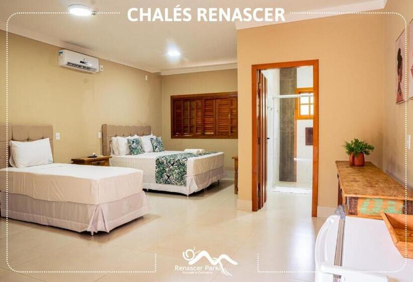 Chalet Superior 1 Dormitório, Pousada Renascer Park