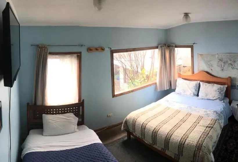 اتاق استاندارد با چشم‌انداز دریا, Hostal Y Cabañas Mirando Al Mar