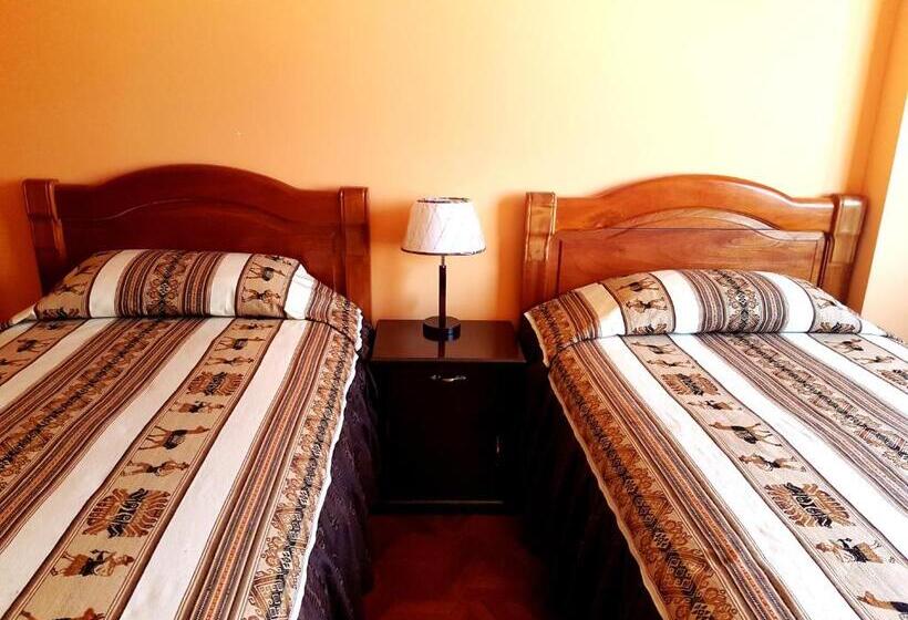 اتاق استاندارد با سرویس بهداشتی مشترک, Hostal Iskanwaya