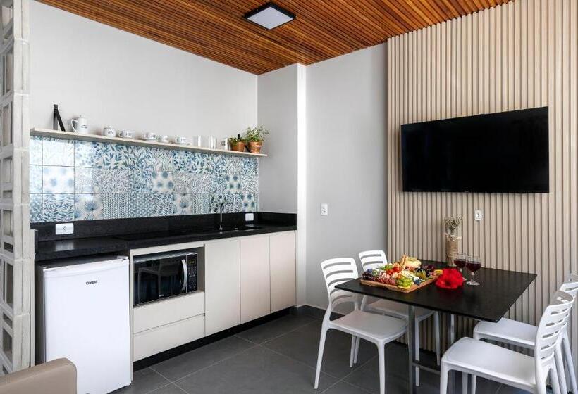 استودیوی استاندارد با چشم‌انداز دریا, Pousada Gaúcha