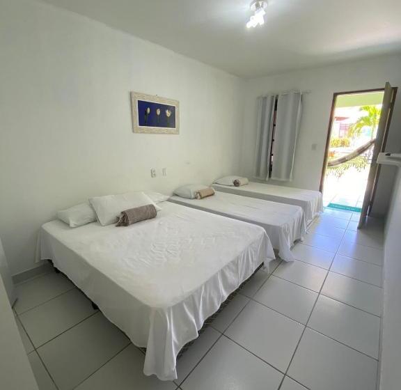Standaard Vierpersoonskamer met Balkon, Pousada Mares Do Sul