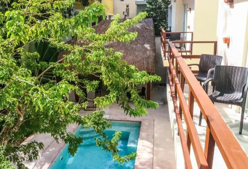 バルコニー付き1ベッドルームアパートメント, Tulum Nah