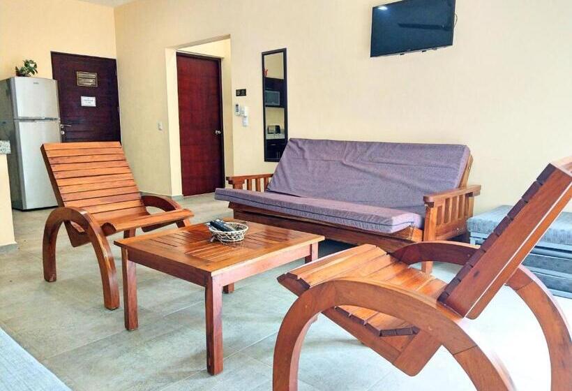 شقة غرفة نوم واحدة مزودة بشُرفة, Tulum Nah