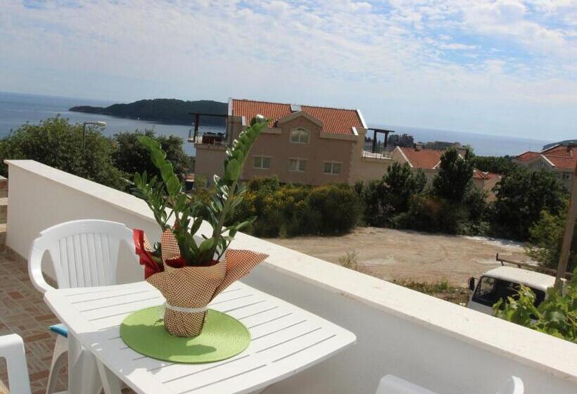 آپارتمان 1 خوابه با چشم‌انداز دریا, Guest House Ugljevarevic