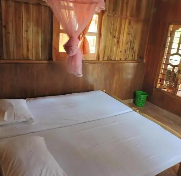 Mökki 1 Makuuhuone, Gopalapuram Guest House