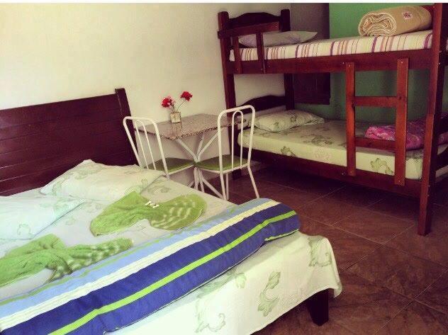 スタンダード4人部屋, Pousada Sol E Lua