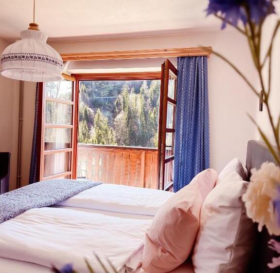 חדר סטנדרט עם מרפסת, Pension Gasthof Arriach