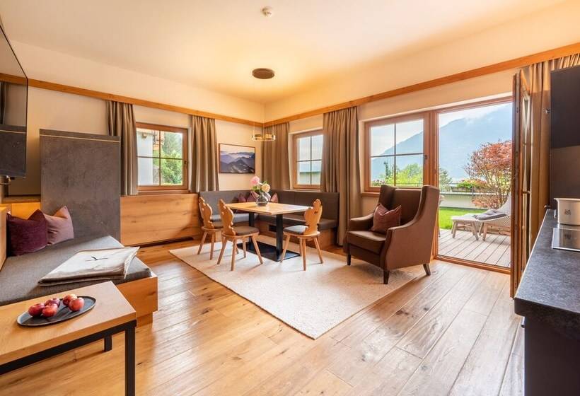 침실 2개 디럭스 아파트, Das Kaltenbach   Apart