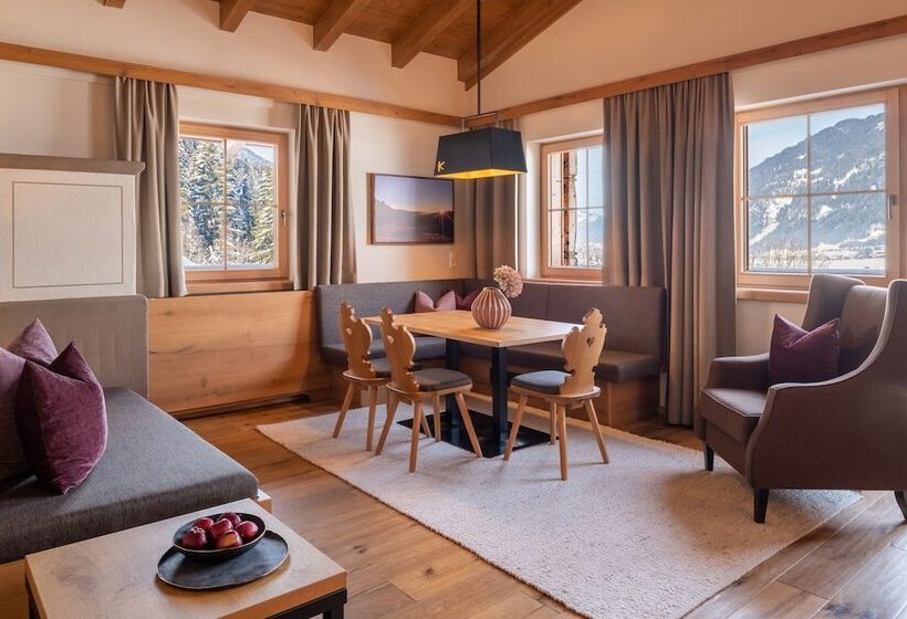 침실 2개 디럭스 아파트, Das Kaltenbach   Apart