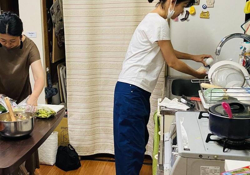 غرفة قياسية رباعية سرير بطابقين, Guesthouse Kyoto Compass