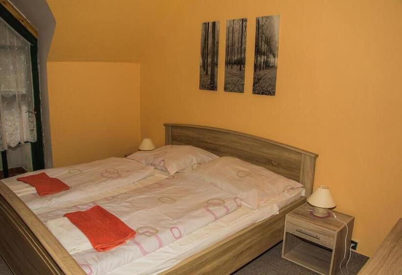 标准间带阳台, Restaurace A Pension První Mlýn Chomutov