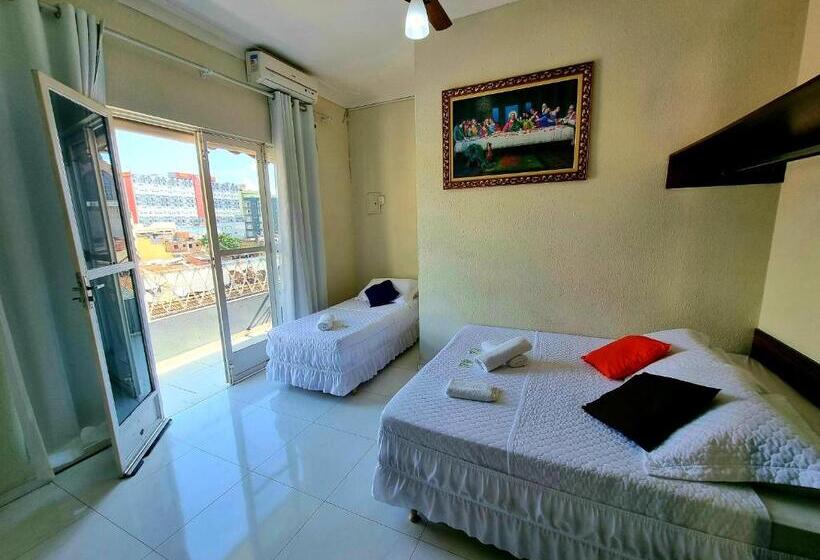 Standaard Driepersoonskamer met Balkon, Pousada Aconchego