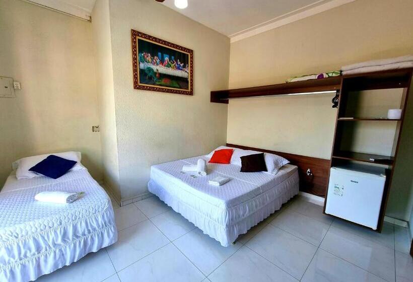 Standaard Driepersoonskamer met Balkon, Pousada Aconchego