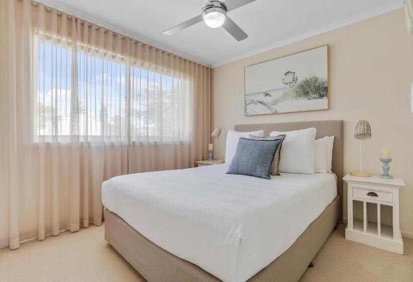 شقة ديلوكس غرفتين نوم, Lakeside Holiday Apartments Merimbula