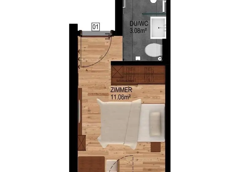 Standart Oda, Gletscherblick B&b