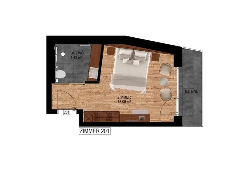 Standart Oda, Gletscherblick B&b