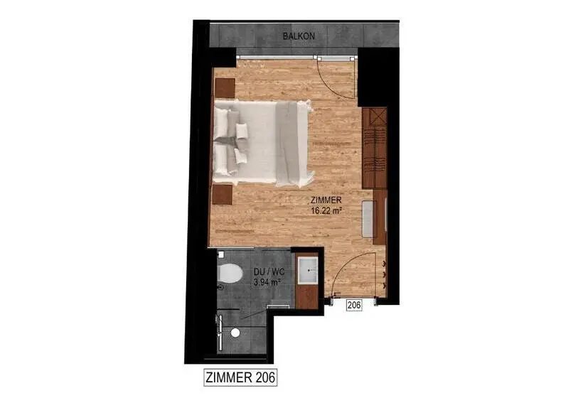 Standart Oda, Gletscherblick B&b