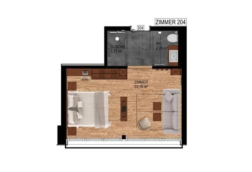 Junior Süit, Gletscherblick B&b