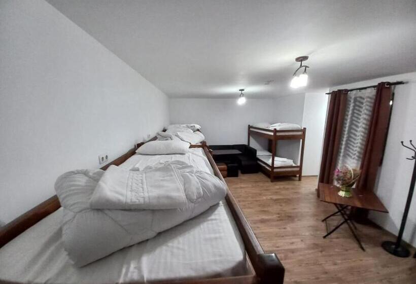 سرير فى غرفة مشتركه, Pensiunea Adriano