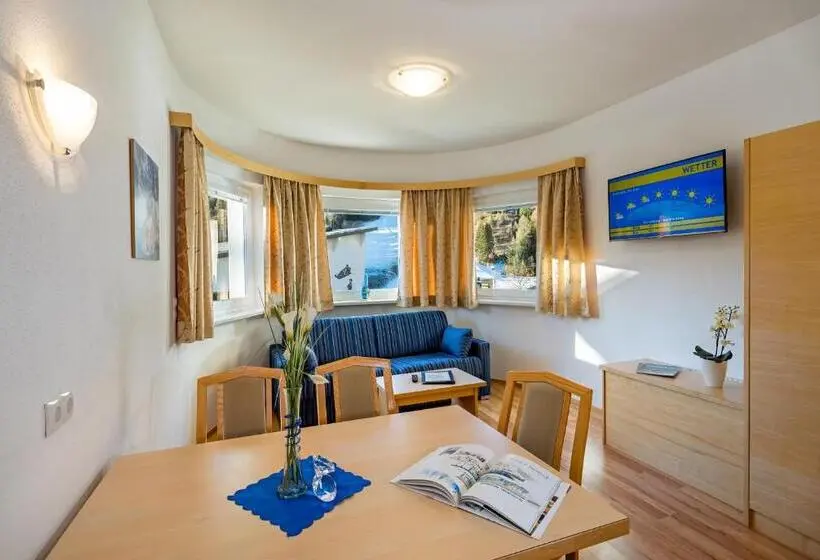 ２ベッドルームアパートメント, Aparthotel Alpendiamant Serfaus Wachter Gmbh