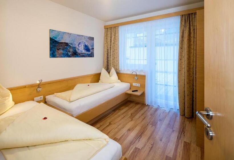 ３ベッドルームアパートメント, Aparthotel Alpendiamant Serfaus Wachter Gmbh