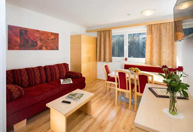 ２ベッドルームアパートメント, Aparthotel Alpendiamant Serfaus Wachter Gmbh