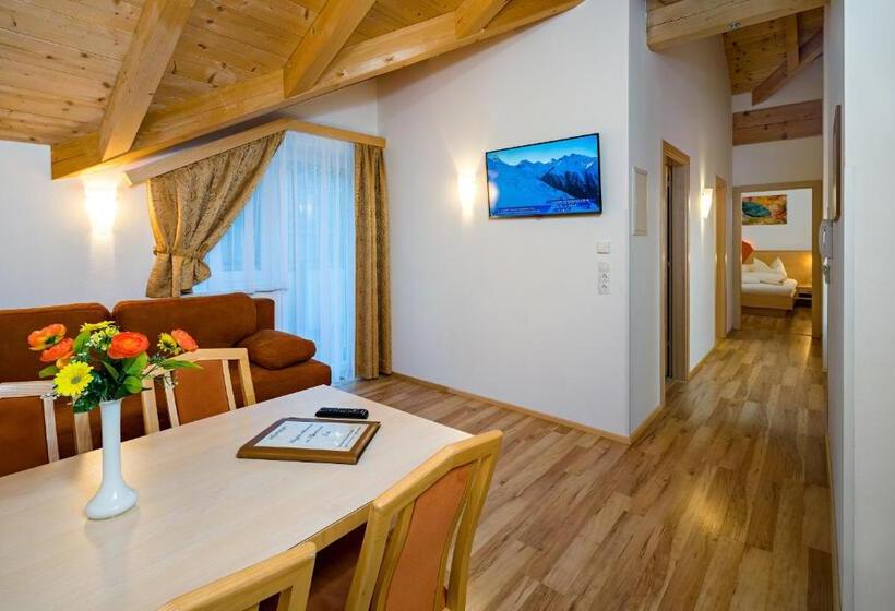 침실 2개 아파트, Aparthotel Alpendiamant Serfaus Wachter Gmbh