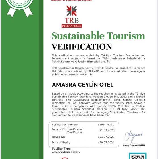 غرفة إقتصادية, Amasra Ceylin Otel