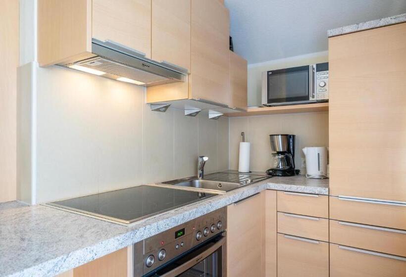 شقة غرفتين نوم مزودة بشُرفة, Landhaus Krenn