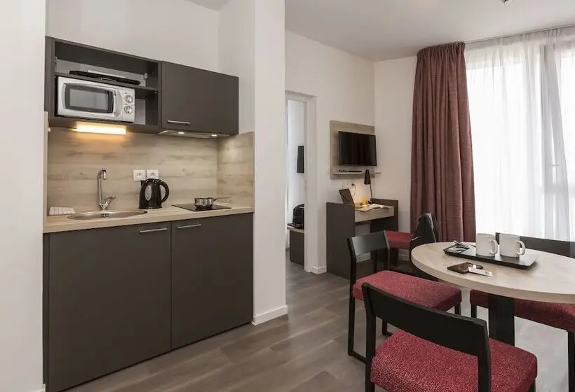 １ベッドルームアパートメント, Odalys City Le Mans Centre Congrès